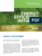 Energy Efficiency Initiative Proposal