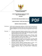 PERATURAN MENTERI PEKERJAAN UMUM Nomor 06/PRT/M/2011