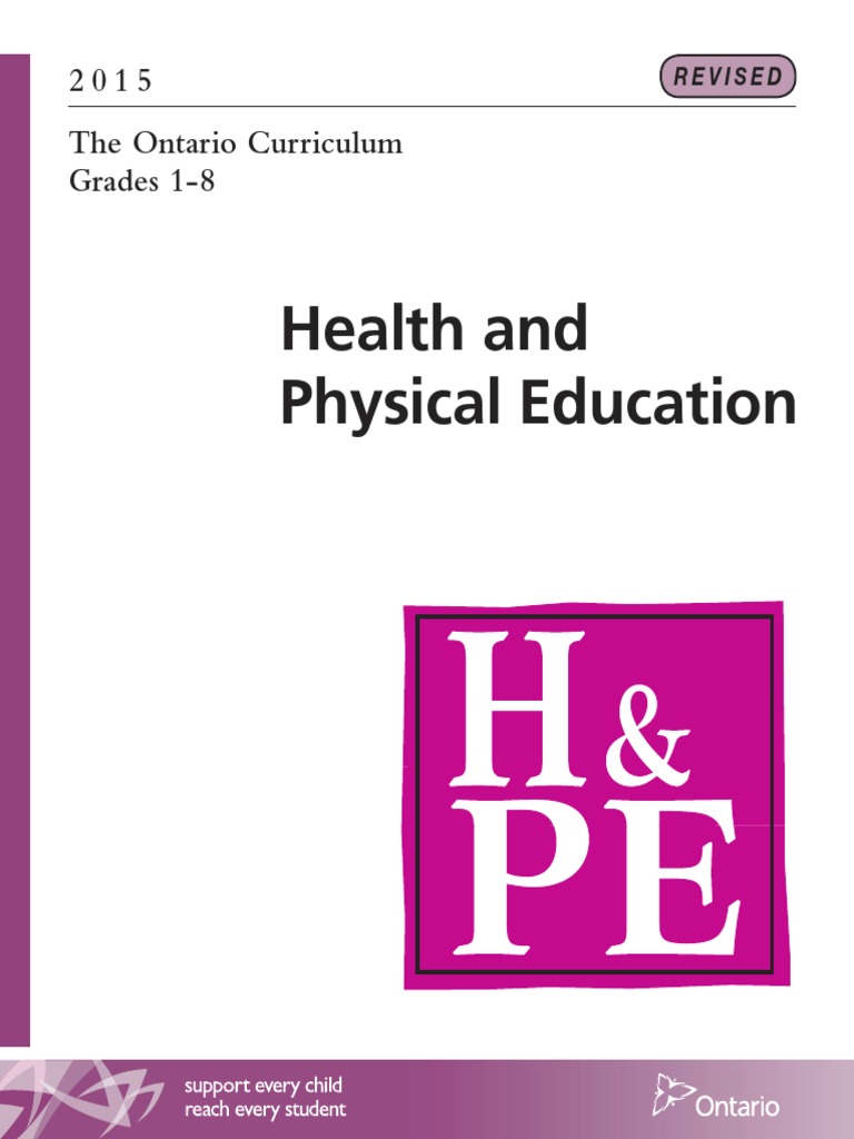 Elementary Health And Physical Education Curriculum Pdf
