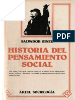 Giner Salvador - Historia Del Pensamiento Social.pdf