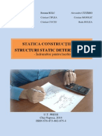 Statica Constructiilor-Structuri Static Determinate-Indrumator Pentru Lucrari
