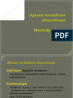 Aplasie Medulllaire. SMD. LLC