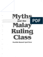 Myths and The Malay Ruling Class - Sharifah Maznah Syed Omar