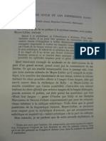 Leo Spitzer - L'Etude de Style Et Les Différents Pays