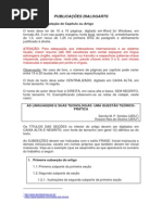 Normas de Formatacao Dialogarts_2014