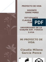 Proyecto de Vida Claudia