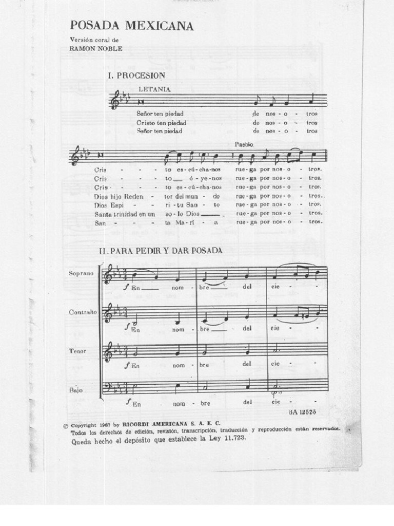Posada Mexicana | PDF