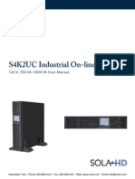 Sola S4K2UC UPS Manual