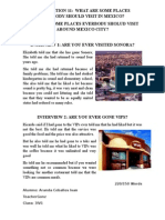 Composition 11: What Are Some Places Everbody Should Visit in Mexico? What Are Some Places Everbody Sholud Visit Around Mexico City?
