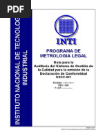 Resumen para Auditoria Metrologica