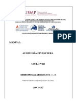 Manual de Auditoría Financiera - 2013 - i - II