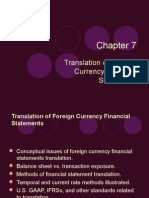 Foreign Currency Translation Presentation