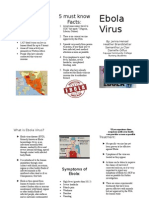 Ebola Virus Brochure