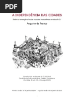 A INDEPENDÊNCIA DAS CIDADES_Segunda vesão_06jan10