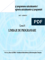 Limbaje Programare