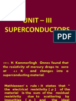 Superconductors