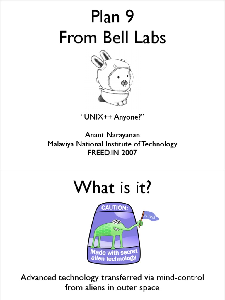 Overview of Plan 9 from Bell Labs | PDF | Unix | Linux