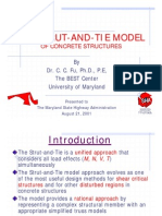 The Strut & Tie Model of Concrete Structures