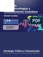 Conferencia Daniel Ivoskus: "Estrategia, Nuevas Tecnologías y Relacionamiento Ciudadano"