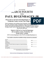 March Fourth With Paul Bugenhagen Jr.