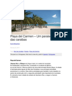 Playa del Carmen – Um paraiso no mar das caraibas
