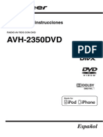 Operating Manual (Avh-2350dvd) - Esp