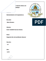 Tarea de Mantenimiento