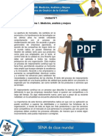 Tema 1. Medición, Análisis y Mejora PDF