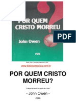 Por Quem Cristo Morreu - John Owen