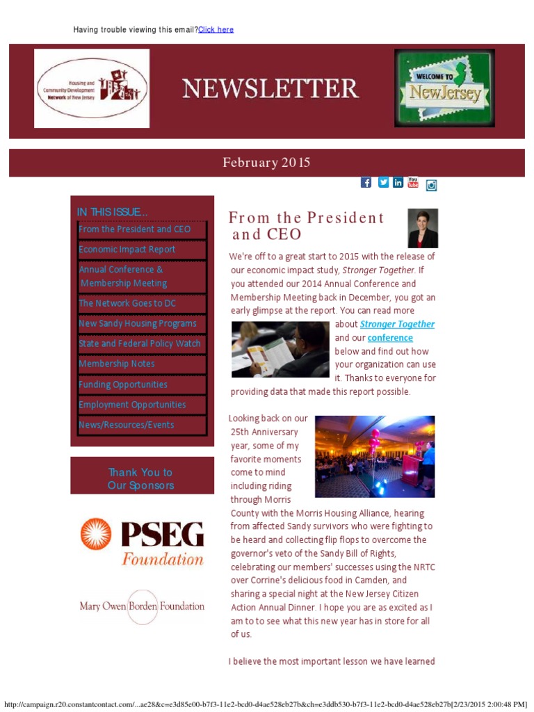 Newsletter 2015 | PDF | Federal Housing Administration | Federal ...