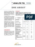 Forane R404A Technical Data PDF