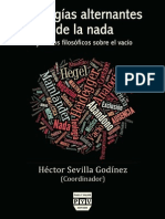 Analogías Alternantes de La Nada Ejercicios Filosóficos Sobre El Vacío - Héctor Sevilla Godínez (Coordinador)4838