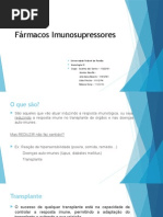 Fármacos imunosupressores