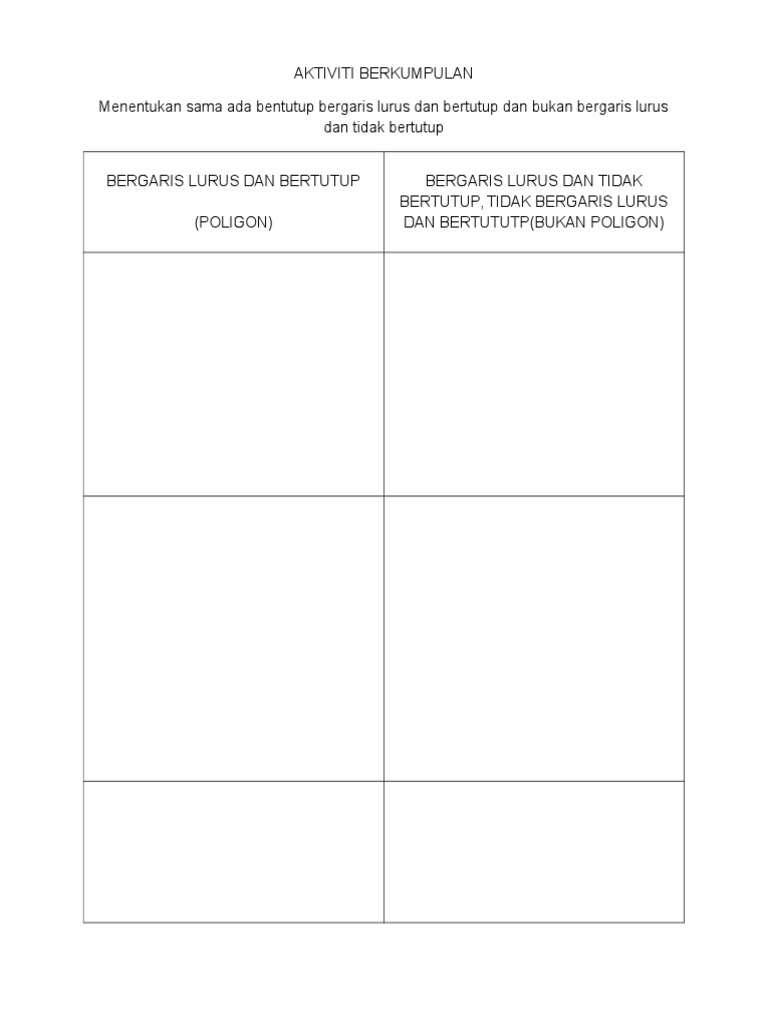 Aktiviti Berkumpulan Matematik Pdf