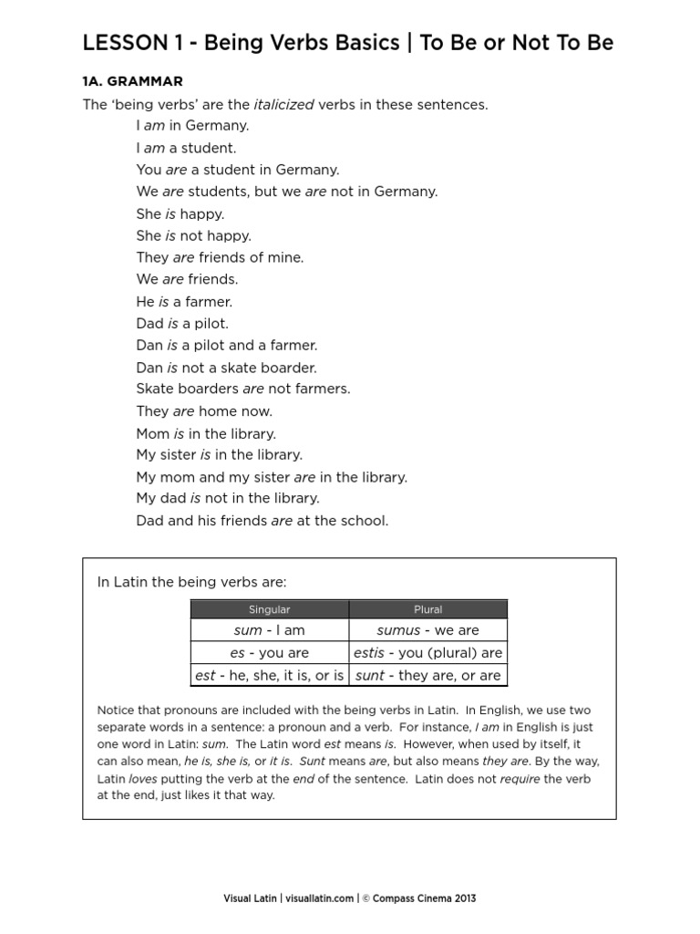 Visual Latin Sample 1 and 2 | PDF | Latin | Adjective