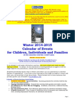 Calendar of Events - February 22, 2015
