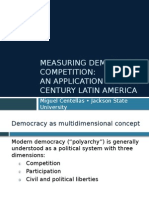 Latin American Democracy 20th Century