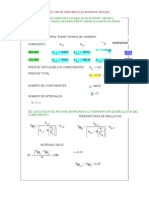 Benceno Tolueno - RTF at 640 MMHG