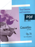 Easy Concertos Andconcertinos: H.Sitt