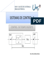 Clase 1 Sistemas de Control II Introduccion