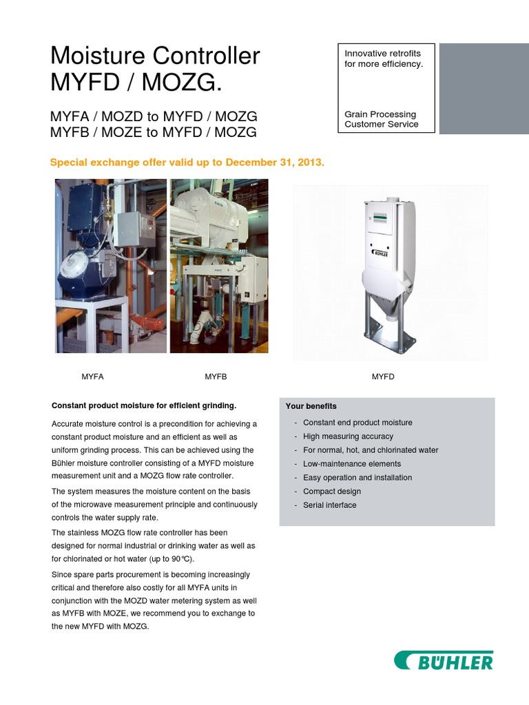 Moisture Controller Myfd / Mozg.: Myfa / Mozd To Myfd / Mozg Myfb ...