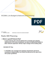 RF Link Budget and Dimensioning