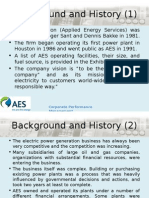 AES Corporation History, Culture and HR Practices