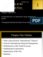 Globalization & The Multinational Firm: International Financial Management