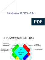 Introduction To SAP R3 (MM)