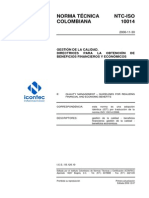 Ejemplo NTC Iso10014