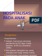 Konsep Hospitalisasi