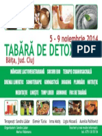 afis tabara detoxifiere