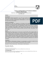 Efficacy of Radiofrequency Turbinatoplasty for Treatment of Inferior