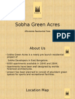 Sobha Green Acres: Affordable Residential Flats